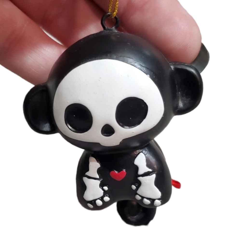 Set of 4 Skelanimals Christmas Ornaments Vintage 2007 - Picture 8 of 15